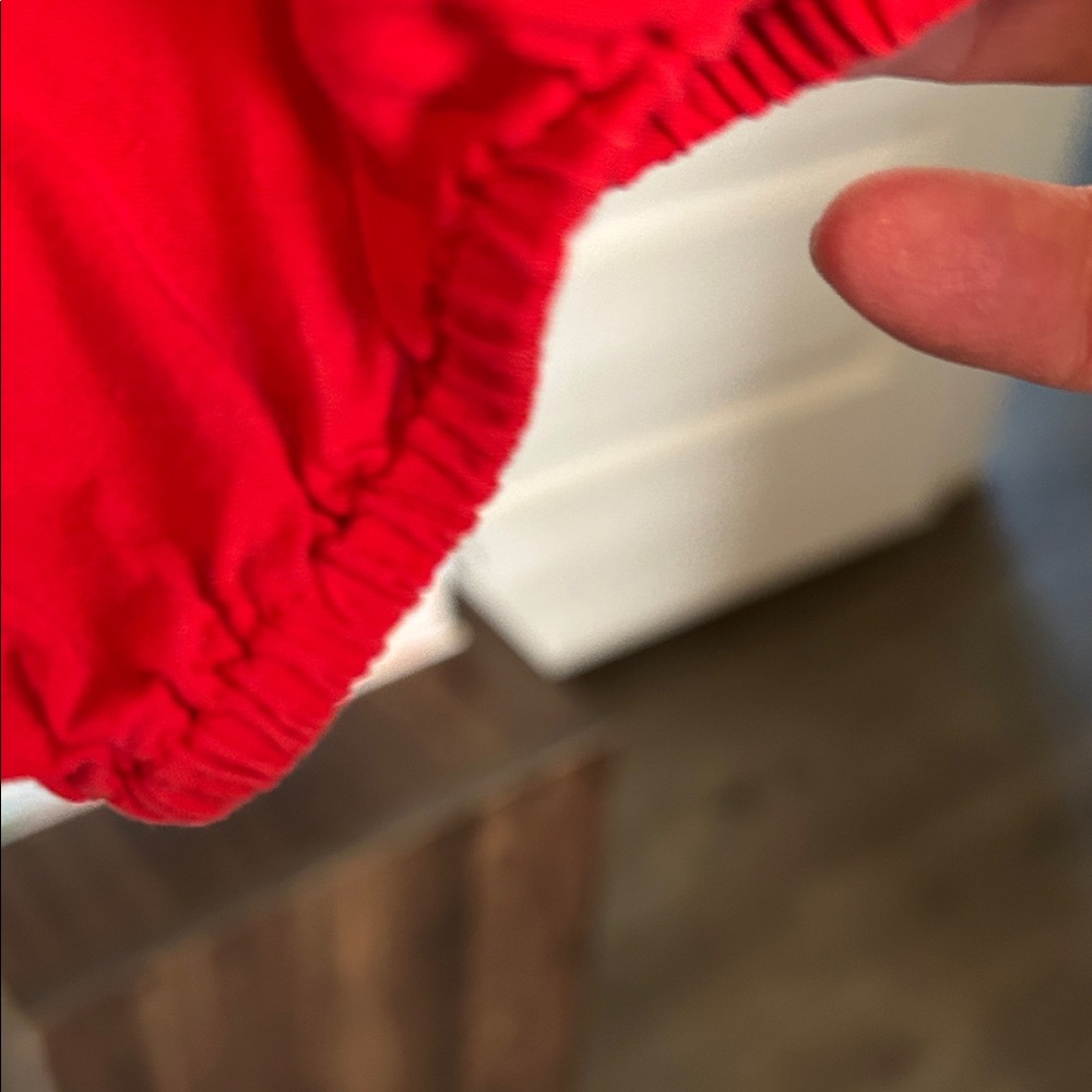 Ruby Rd. Red and Black Patterned Blouse - Picture 5 of 5